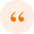 quote icon orange