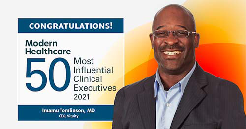 Vituity CEO One of 50 Most Influential Clinical Executives