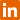 orange linkedin icon